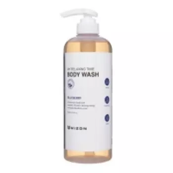 Mizon - Гель для душа с экстрактом голубики Body Wash Blueberry, 800 мл