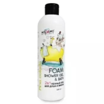 Modamo Be yourself - Пенный гель для душа и ванны "Пина Колада", 500 мл