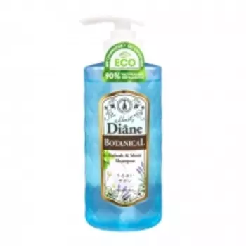 Moist Diane Botanical Refresh - Шампунь бессиликоновый бессульфатный Питание, 480 мл