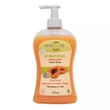 Molecola - Средство для мытья посуды Мексиканская папайя экологичное, 500 мл