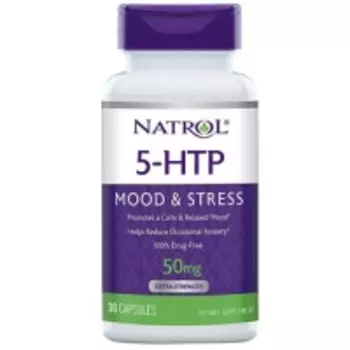 Natrol - 5-HTP 50 мг, 30 капсул