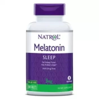 Natrol - Мелатонин 3 мг, 240 таблеток