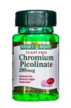 Nature's Bounty - Бездрожжевой Пиколинат Хрома 100 таблеток