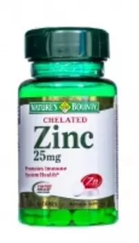 Nature's Bounty - Хелат Цинка 25 мг 100 таблеток