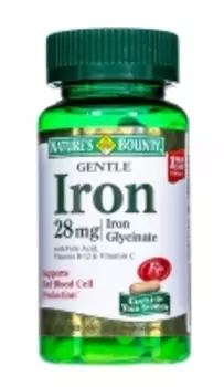 Nature's Bounty - Легкодоступное железо 28 мг 90 капсул
