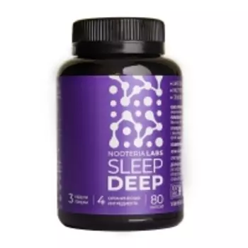 Nooteria Labs - Комплекс Sleep Deep, 80 капсул