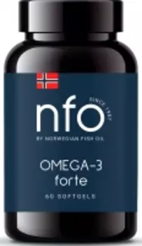 Norwegian Fish Oil - Омега 3 форте, 60 капсул