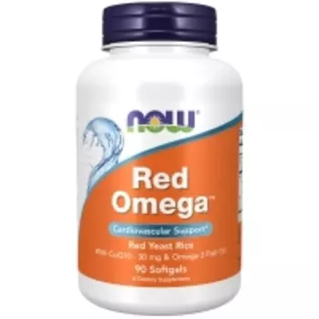 Now Foods - Комплекс Red Omega, 90 капсул х 1845 мг