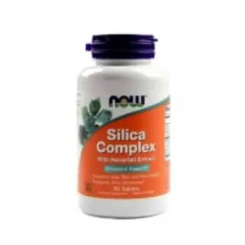 Now Foods Silica Complex - Для укрепления волос и препятствует их выпадению, 90 таблеток