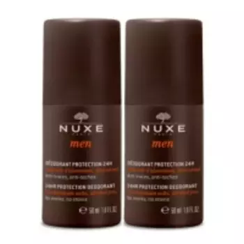 Nuxe Men - Набор: Мужской шариковый дезодорант 24 часа, 50 мл х 2 шт