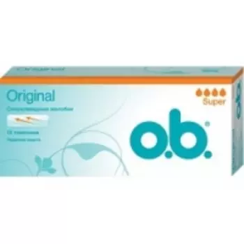 o.b. Original Super - Тампоны женские гигиенические, 16 шт