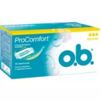 o.b. ProComfort Normal - Тампоны женские гигиенические, 16 шт