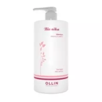 Ollin BioNika - Шампунь для окрашенных волос, Яркость цвета, 750 мл