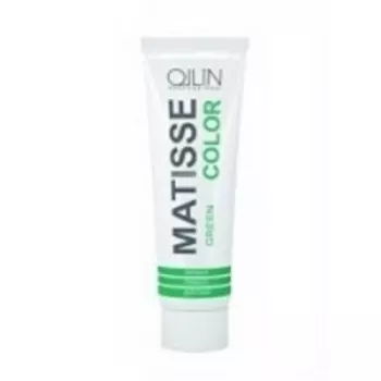 Ollin Matisse Color Green - Пигмент прямого действия, зеленый, 100 мл.