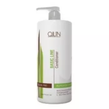 Ollin Professional Basic Line Reconstructing Conditi - Восстанавливающий кондиционер с экстрактом репейника, 750 мл.