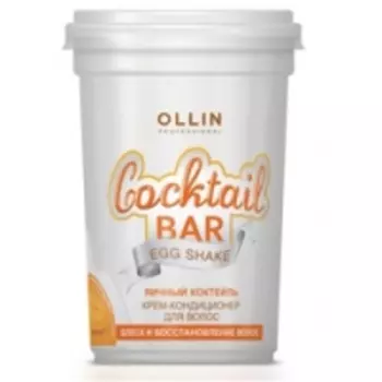 Ollin Professional Cocktail Bar - Крем-кондиционер для волос, Яичный коктель, 500 мл