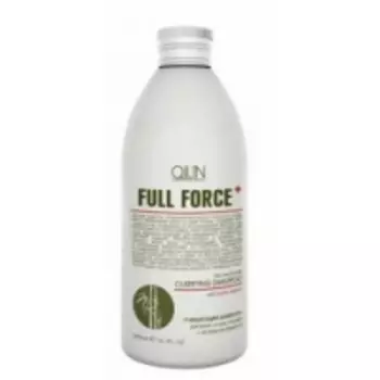 Ollin Professional Full Force Hair&amp;Scalp Purifying Shampoo With Bamboo Extract - Очищающий шампунь для волос и кожи головы с бамбука, 750 мл.