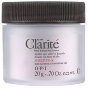 OPI Clarite Sheer Pink - Пудра розовая, акриловая, 20 г
