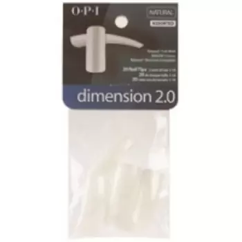OPI Dimension Nail Tips 2.0 - Типсы в ассортименте, 20 шт