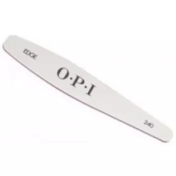 OPI Edge File 240 Grit - Пилка доводочная, серебряная, абразив 240, 48 шт