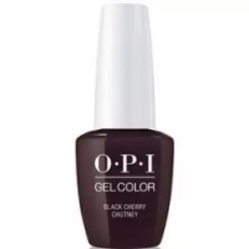 OPI Gelcolor Black Chrry Chutney - Гель-лак, 15 мл.