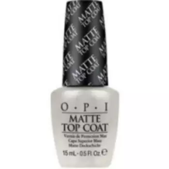 OPI Matte Top-Coat - Покрытие верхнее для создания матового эффекта, 15 мл.