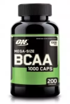 Optimum Nutrition - Комплекс аминокислот BCAA 1000 мг, 200 капсул