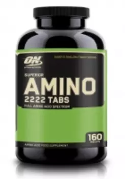 Optimum Nutrition Super Amino - Комплекс аминокислот 2222, 160 таблеток