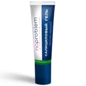 Organic Slim Noproblem - Салициловый гель против прыщей для комбинированной кожи, 15 мл