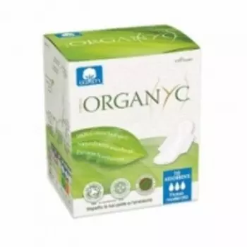 Organyc - Прокладки с крылышками Нормал, ультратонкие, 10 шт