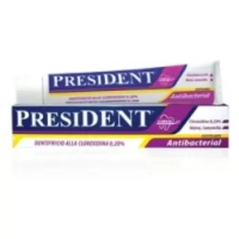 President Antibacterial - Зубная паста-гель, 50 мл