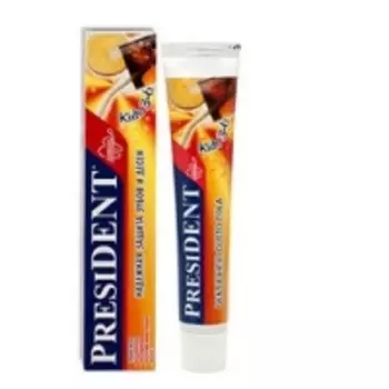 President Kids - Зубная паста, для детей от 3 до 6 лет, со вкусом колы, 50 мл