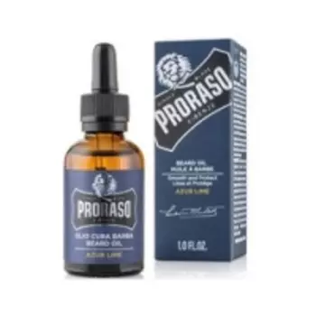 Proraso Azur Lime Beard Oil - Масло для бороды, 30 мл