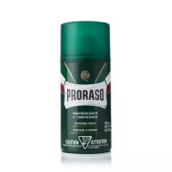 Proraso Green line - Пена для бритья освежающая, 50 мл