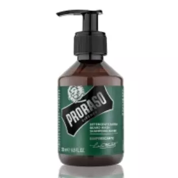 Proraso Green line - Шампунь для бороды освежающий, 200 мл