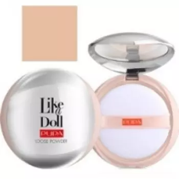 Pupa Like A Doll Loose Powder - Пудра рассыпчатая, тон 001 светлый бежевый, 9 г