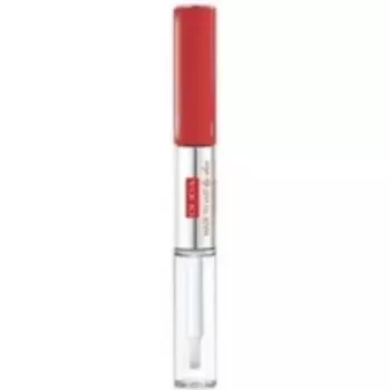 Pupa Made To Last Lip Duo Hot Coral - Помада для губ жидкая, тон 001 Горячий коралловый, 8 мл