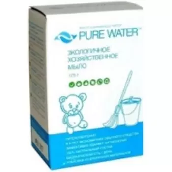 Pure Water - Мыло хозяйственное, 175 г