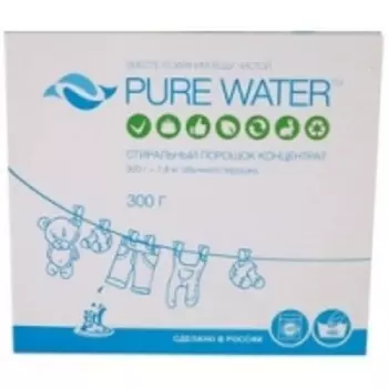 Pure Water - Стиральный порошок, 300 г