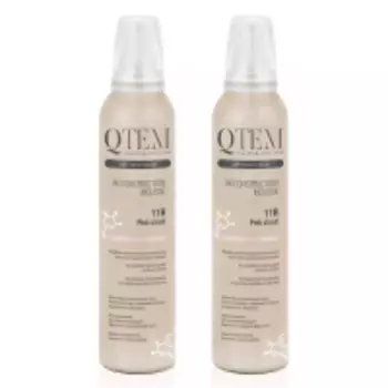 Qtem - Многофункциональный мусс-реконструктор для волос Pink Cloud, 250 мл х 2 шт