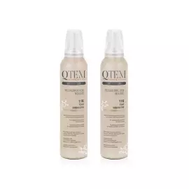 Qtem - Многофункциональный мусс-реконструктор для волос Сool Cappuccino, 250 мл х 2 шт