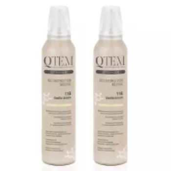 Qtem - Многофункциональный мусс-реконструктор для волос Vanilla Dream, 250 мл х 2 шт