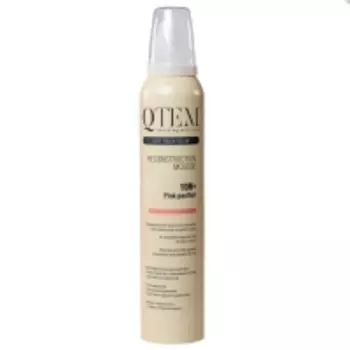 Qtem - Мусс-реконструктор для волос, 10R Розовая пантера, 200 мл