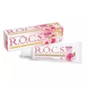 R.O.C.S. Kids Sweet Princess - Зубная паста с ароматом Розы, 45 г