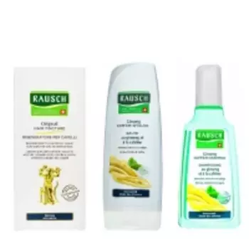 Rausch - Набор для роста волос: Шампунь 200 мл + Кондиционер 200 мл + Лосьон 200 мл
