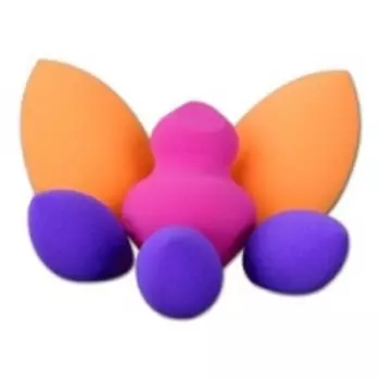 Real Techniques 6 Miracle Sponges - Набор спонжей для макияжа