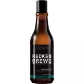 Redken Brews Mint Shampoo - Тонизирующий шампунь, 300 мл