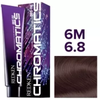 Redken Chromatics - Краска для волос без аммиака, 6.8/6M Мокка, 60 мл