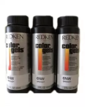 Redken - Краска-лак для волос Колор Гель, 3NW какао боб, 3*60 мл