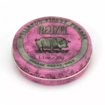 Reuzel - Помада сильной фиксации для укладки мужских волос Grease Heavy Hold Piglet, 35 г